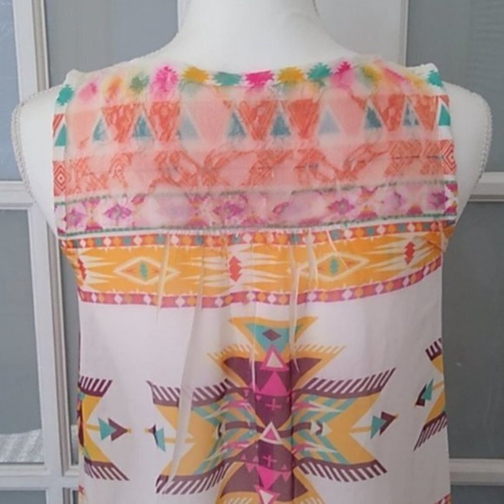 NWOT Oatt USA Layered Tiered Tank Top - Picture 7 of 13
